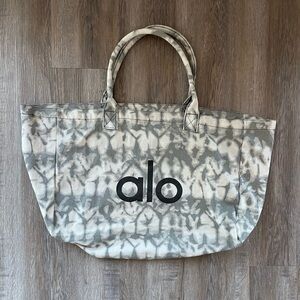 Alo Yoga Canvas Tie Dye Shopper Tote Bag